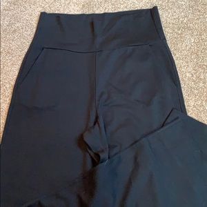 Cabi wide leg black slacks